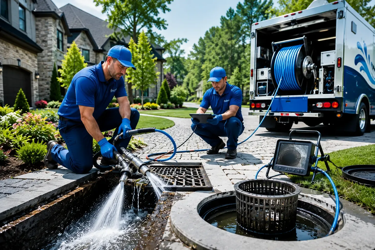 Local outdoor drain cleaning professionals in Odanah, WI